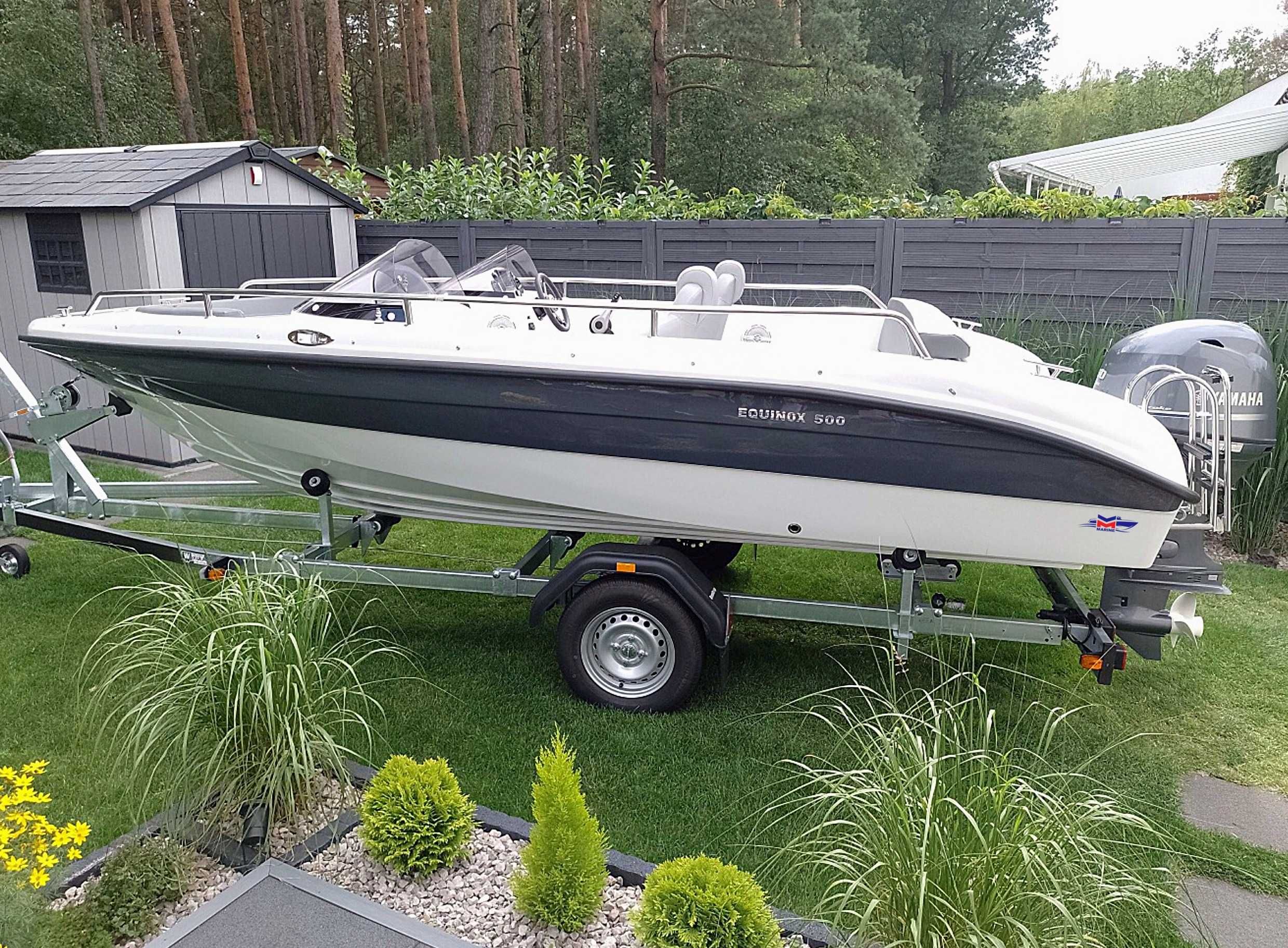 Motorówka rekreacyjna EQUINOX 500 DUO + YAMAHA F60 FETL pokazowa 2024