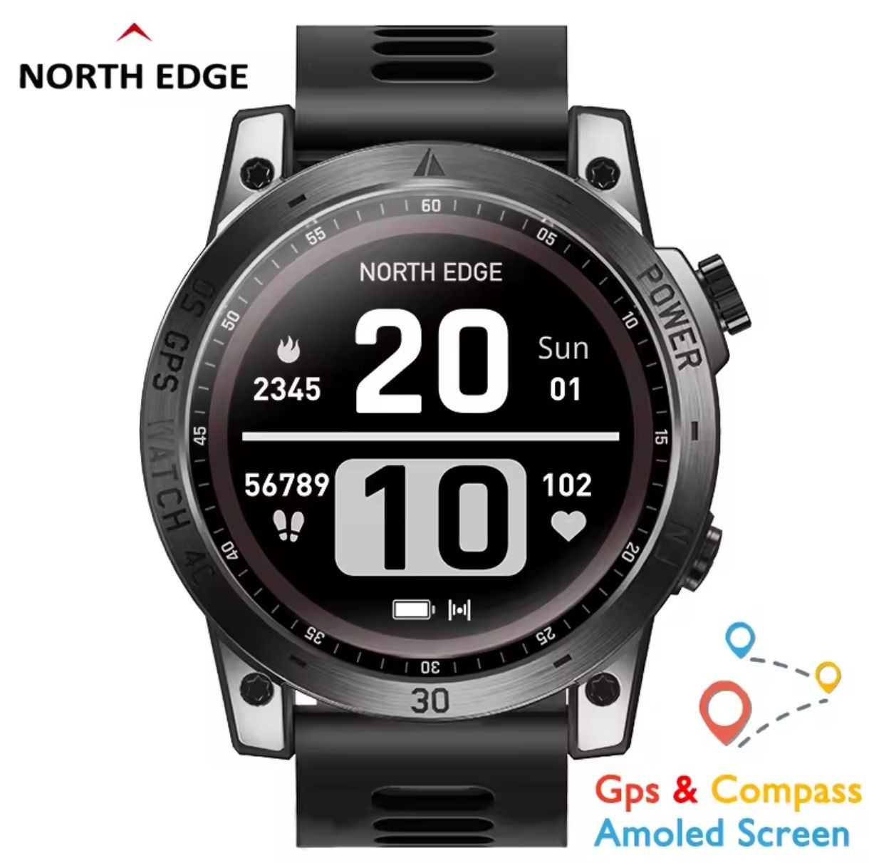 Smartwatch North Edge CrossFit 3