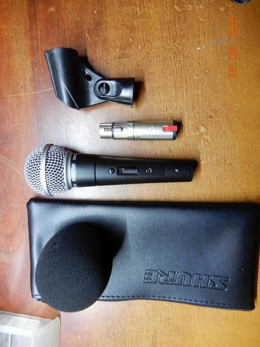 mikrofon Shure SM58 z włącznikiem