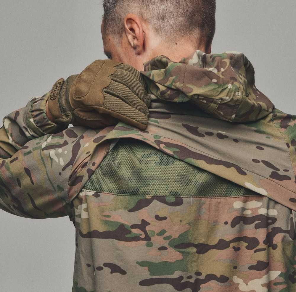 Тактична куртка анорак 46-56р піксель, мультикам, койот, олива нейлон