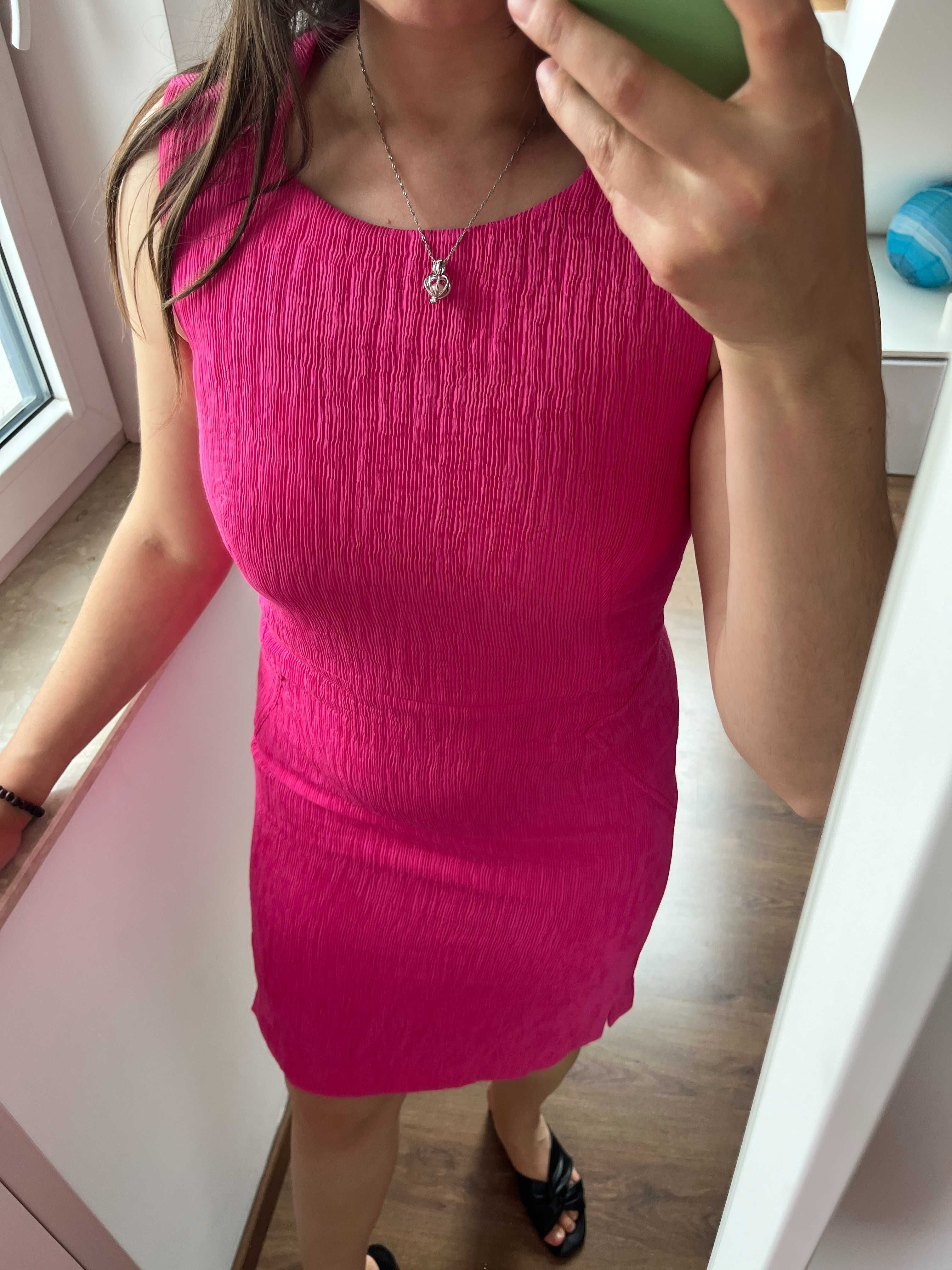 Letnia sukienka Next rozmiar M/L wiskoza lato old money okazję Eleganc