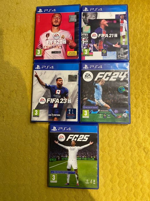 Vendo jogos ps4 em conjunto ou separado