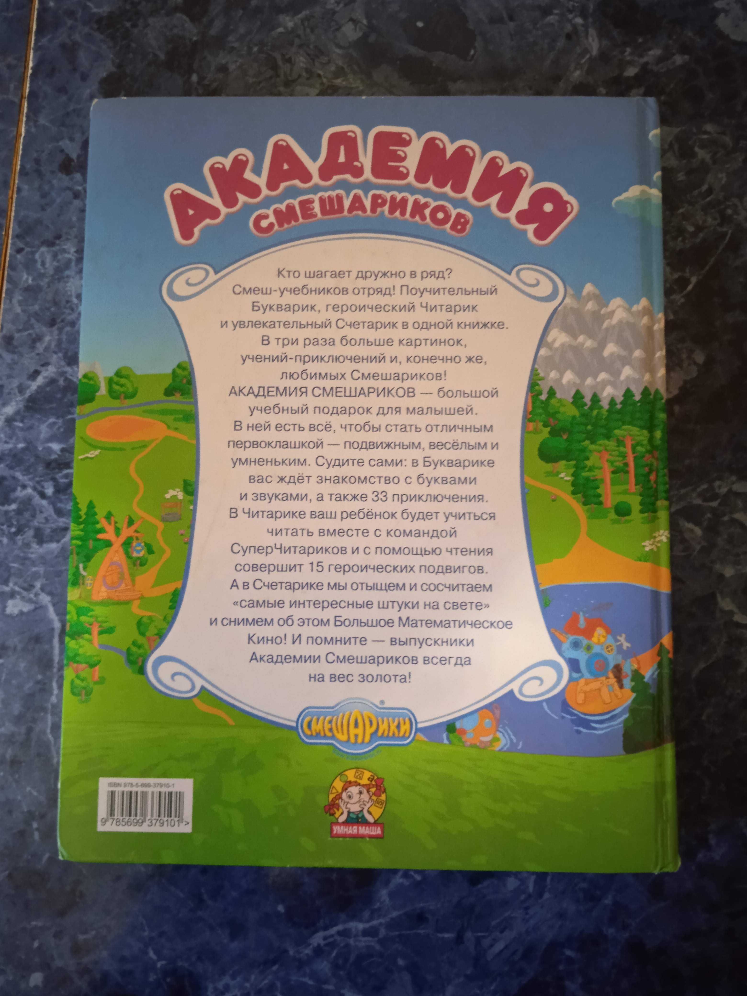 детская книга " Академия шмешариков"