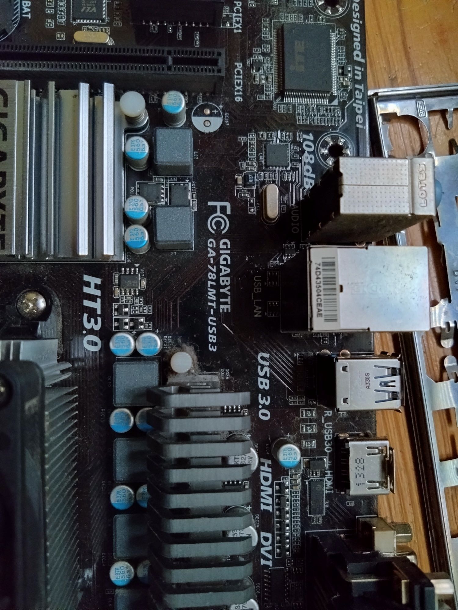 Gigabyte GA-78LMT-USB3 R2 Rev.1.0 AMD Płyta główna Micro-ATX Socket AM