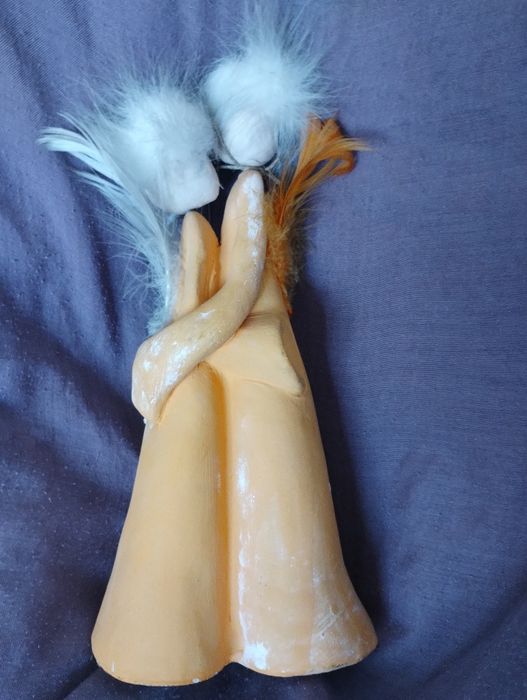 Figurka aniołków ceramika