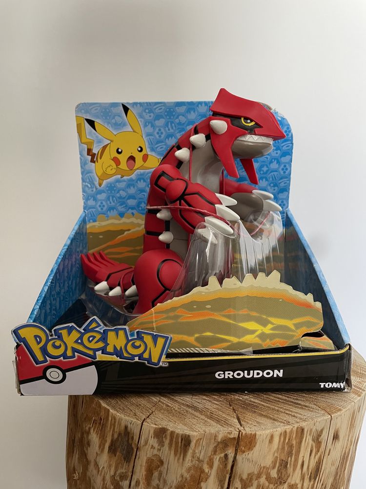 Pokémon Groudon TOMY figure 2015 [Raro]