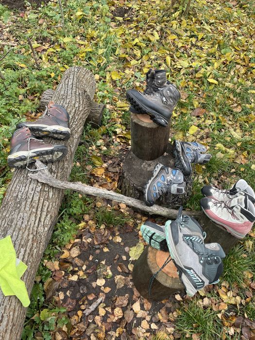 Трекінгове взуття на Gore-tex Scarpa, lowa, raichle, karrimor