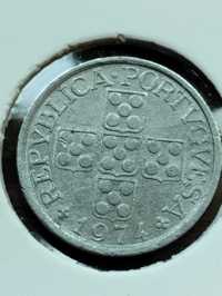 10 centavos de aluminio de 1974 Portugal