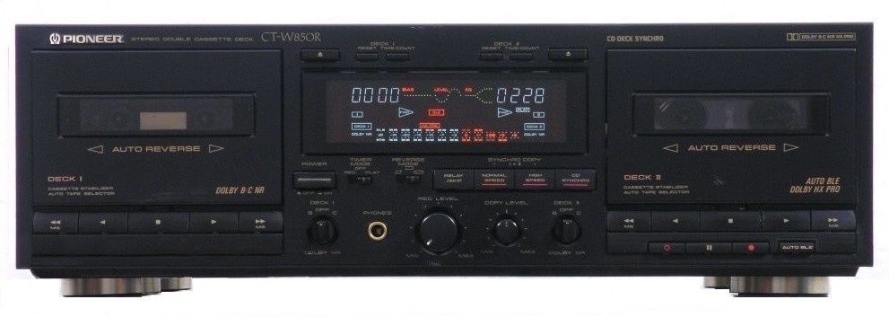Magnetofon Kastetowy Pioneer Ct-W850r
