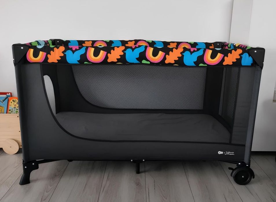 Дитячий манеж-ліжечко Kinderkraft 2 в 1