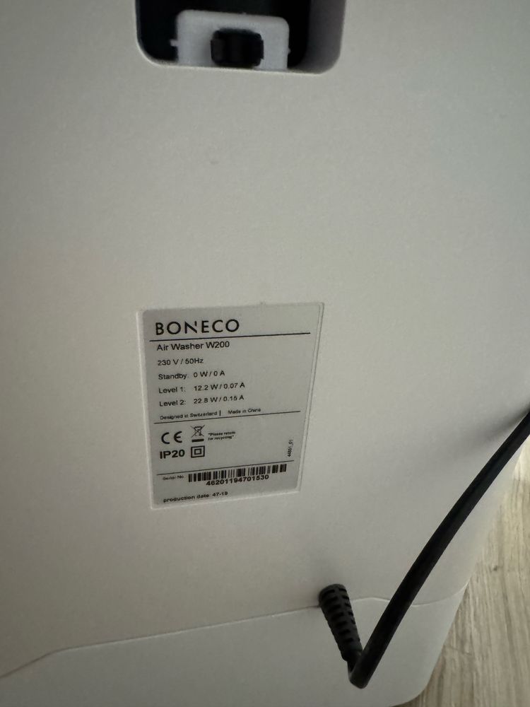 Nawilżacz i oczyszczacz powietrza 2 w 1 Boneco 200W 4,5 L 50 m2