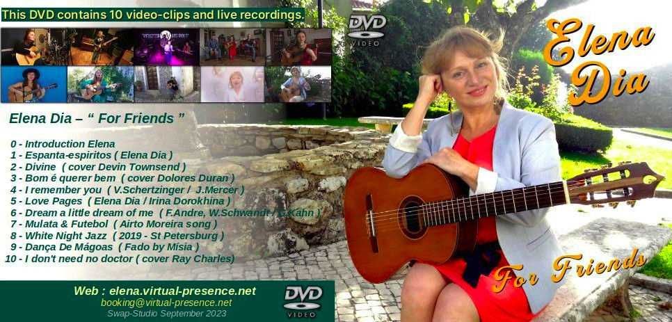DVD Elena Dia "For friends"