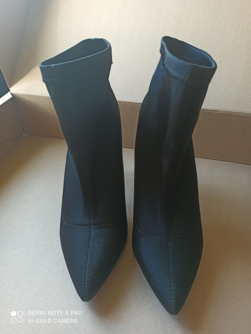 Damskie buty na wysokim obcasie, 37