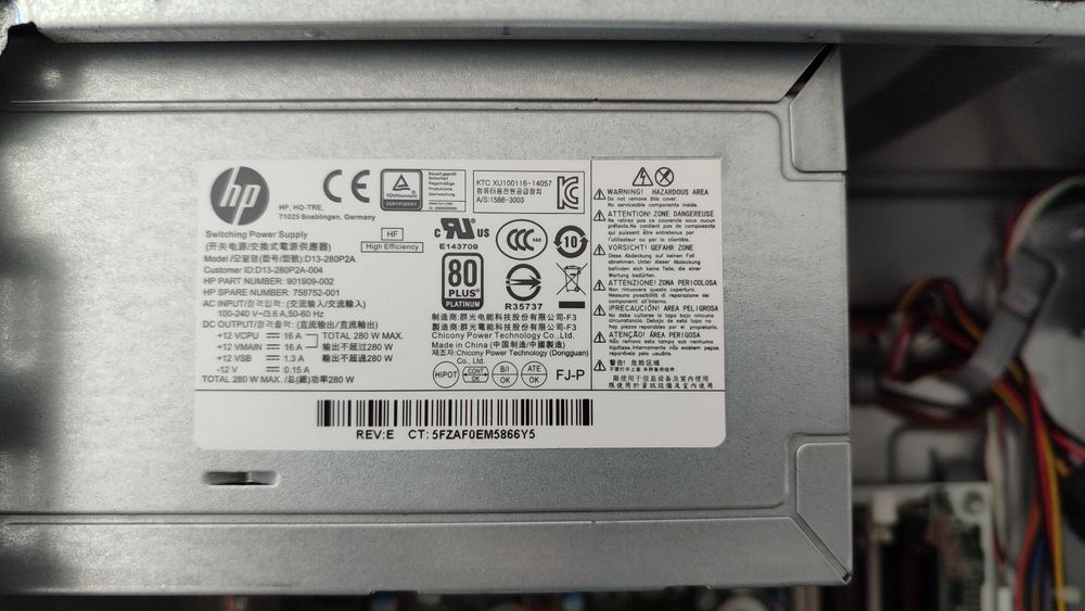 HP Elitedesk 800 G2 i5-6500