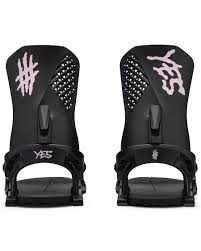 Wiązania snowboardowe YES Drive 2025 – (różowe) Rozmiar L