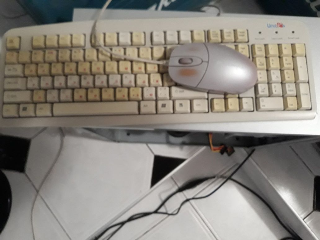 Системный блок, мышь и клавиатура, без ОС и без монитора