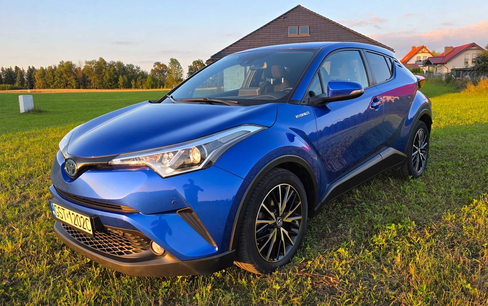Toyota CHR C-HR 1.8 Hybrid 122KM 2017r Sport Selection Zarejestrowany