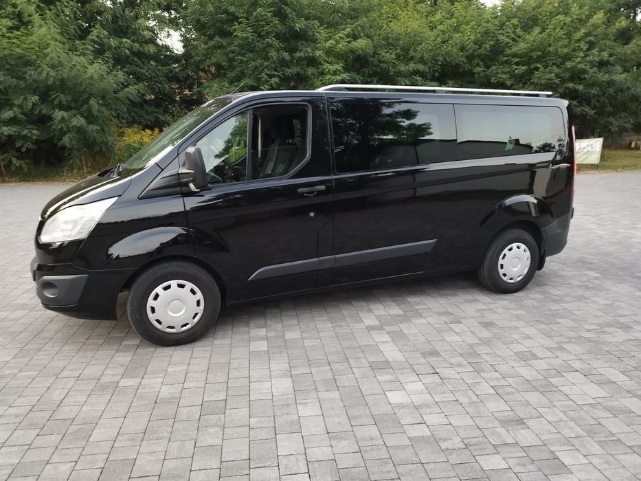 ford transit CUSTOM 9 - osobowy 2,0 diesel czarny