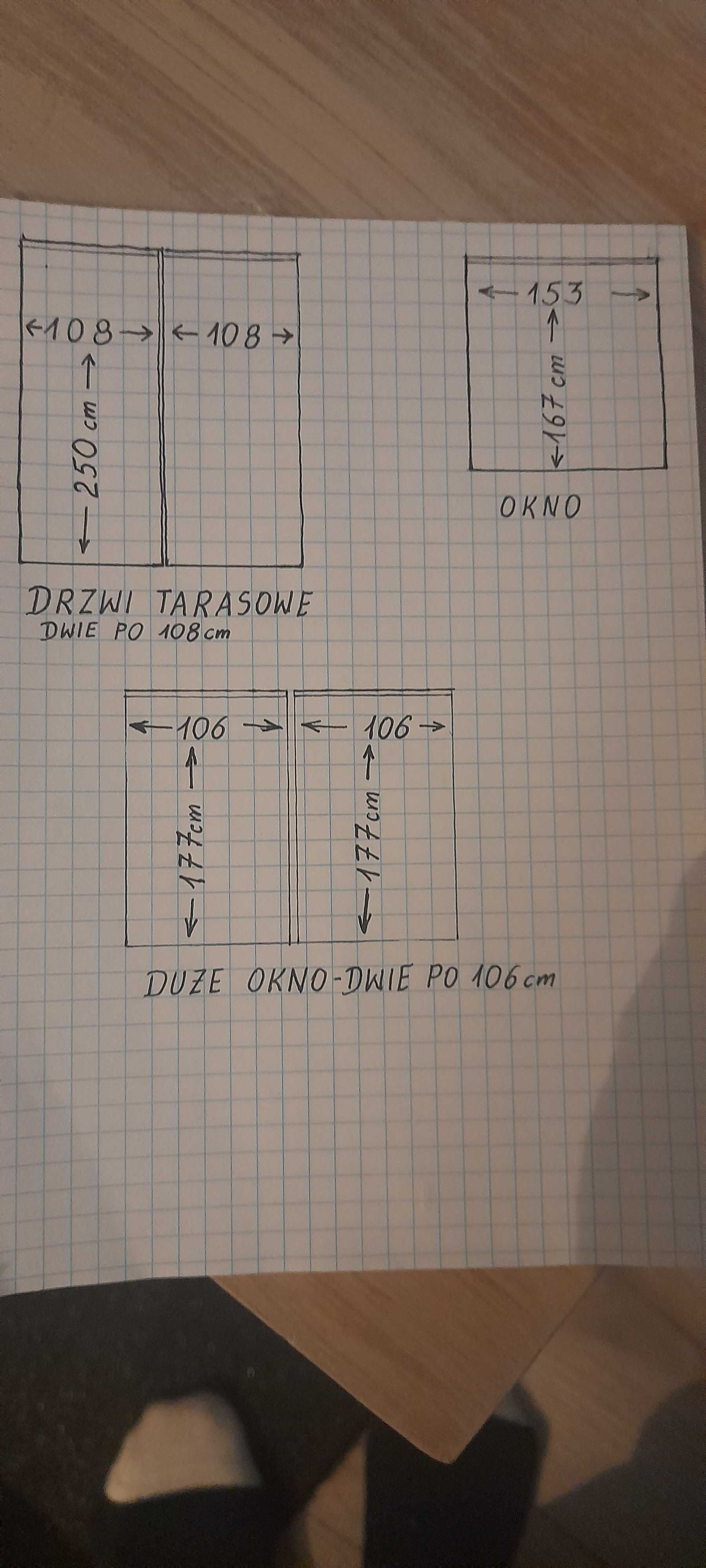 Smietankowe rolety rzymskie 5 szt "Dekoria"