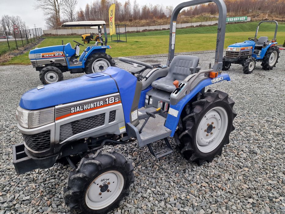 Mini traktorek ogrodniczy,sadowniczy,4x4,japoński,mały traktorek,iseki