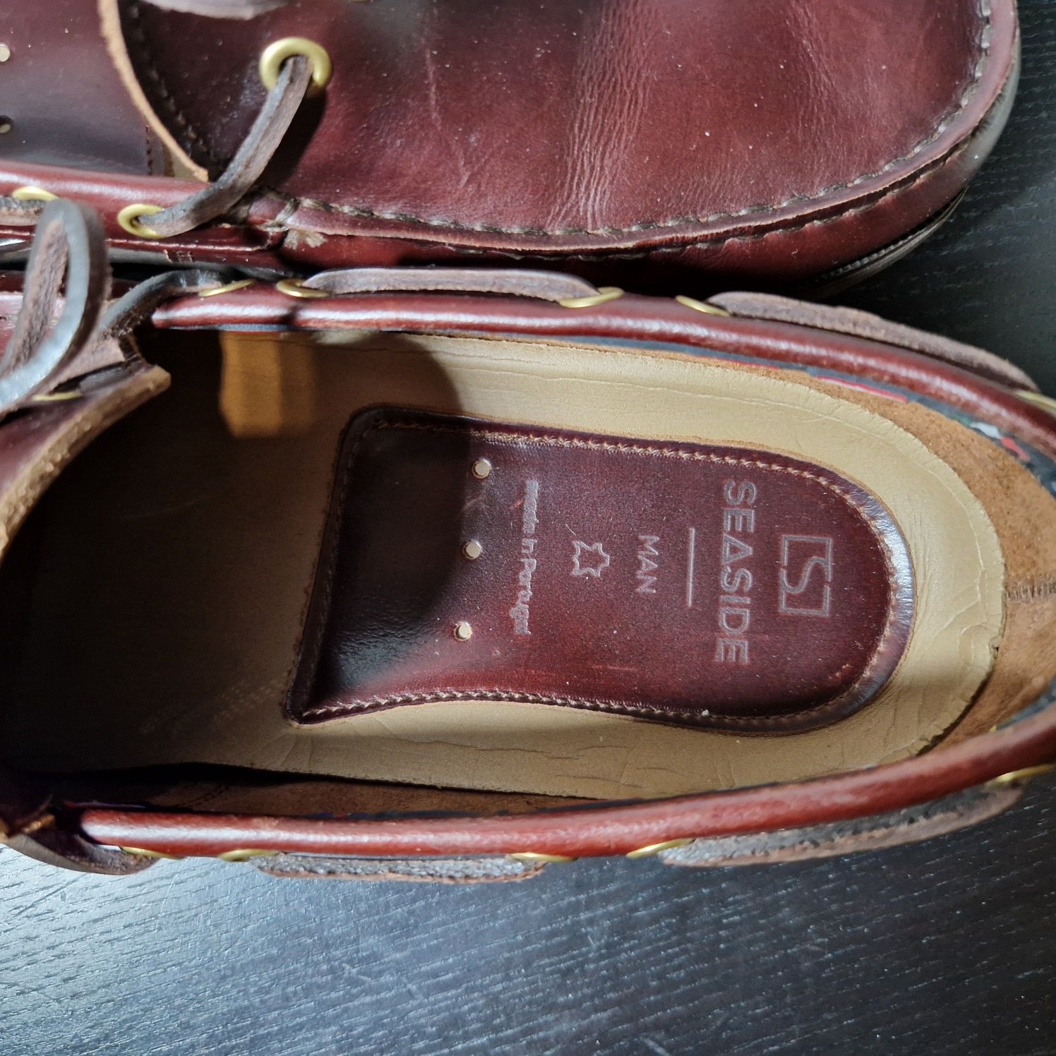 Sapatos novos de vela mocasines n 44 couro puro
Em couro de qualidade