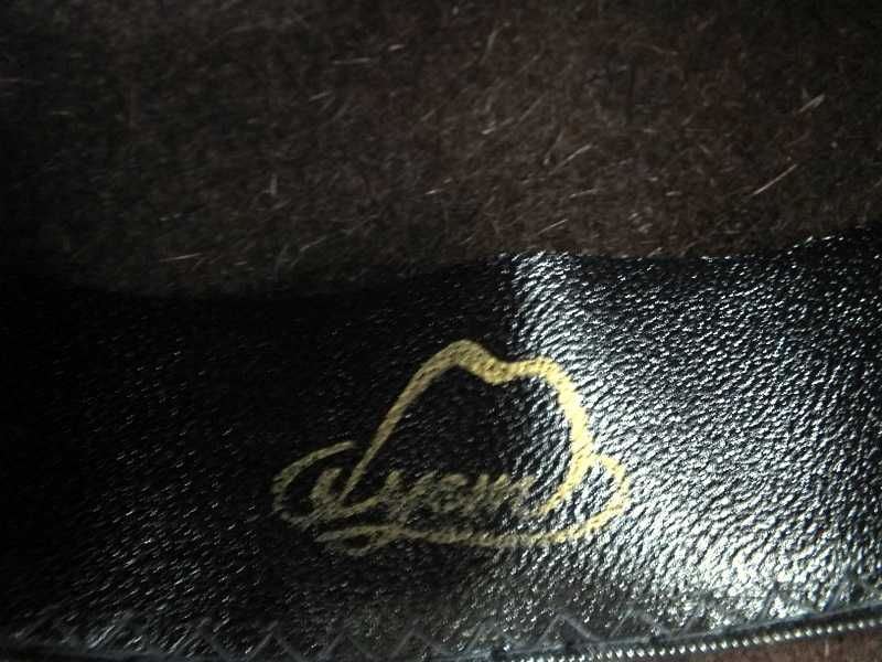 Kapelusz damski brązowy