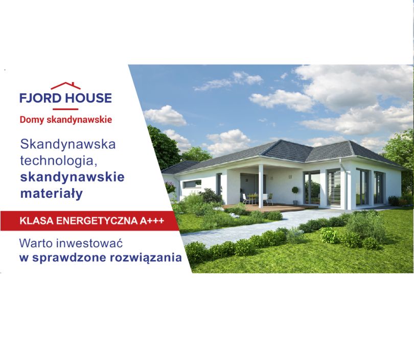 Fjord House -Skandynawskie domy modułowe energooszczędne szkieletowe