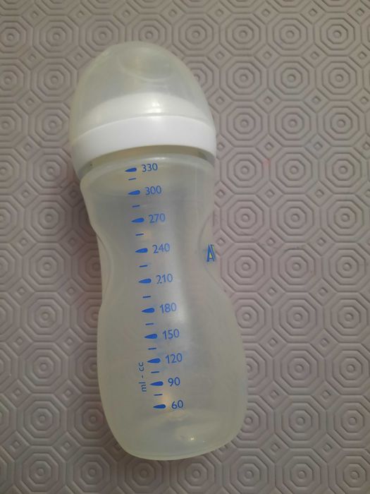Biberão Avent 330ml transparente