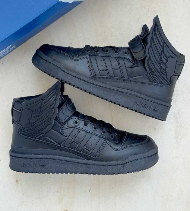 Кросівки Adidas x Jeremy Scott Forum Hi Wings 4.0 Black premium