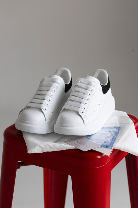 Sneakersy Alexander Mcqueen white black