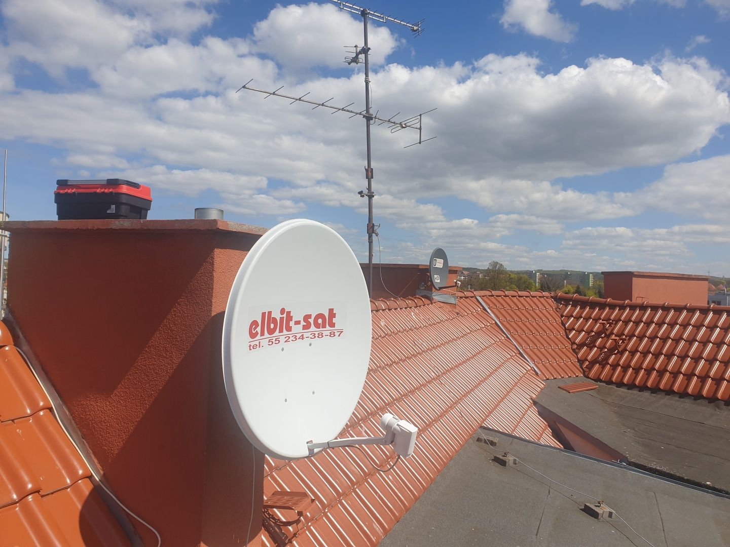 Montaż naprawa anten SAT i DVB-T, Naprawa telewizji i internetu