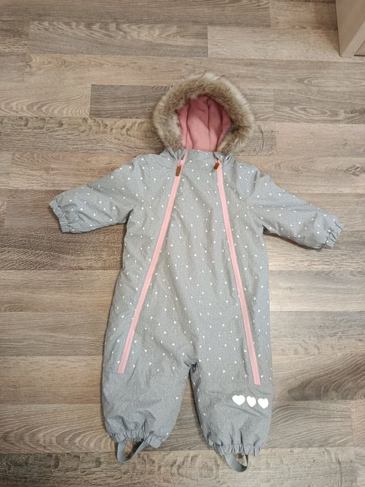 Зимовий комбінезон для дівчинки 74-80