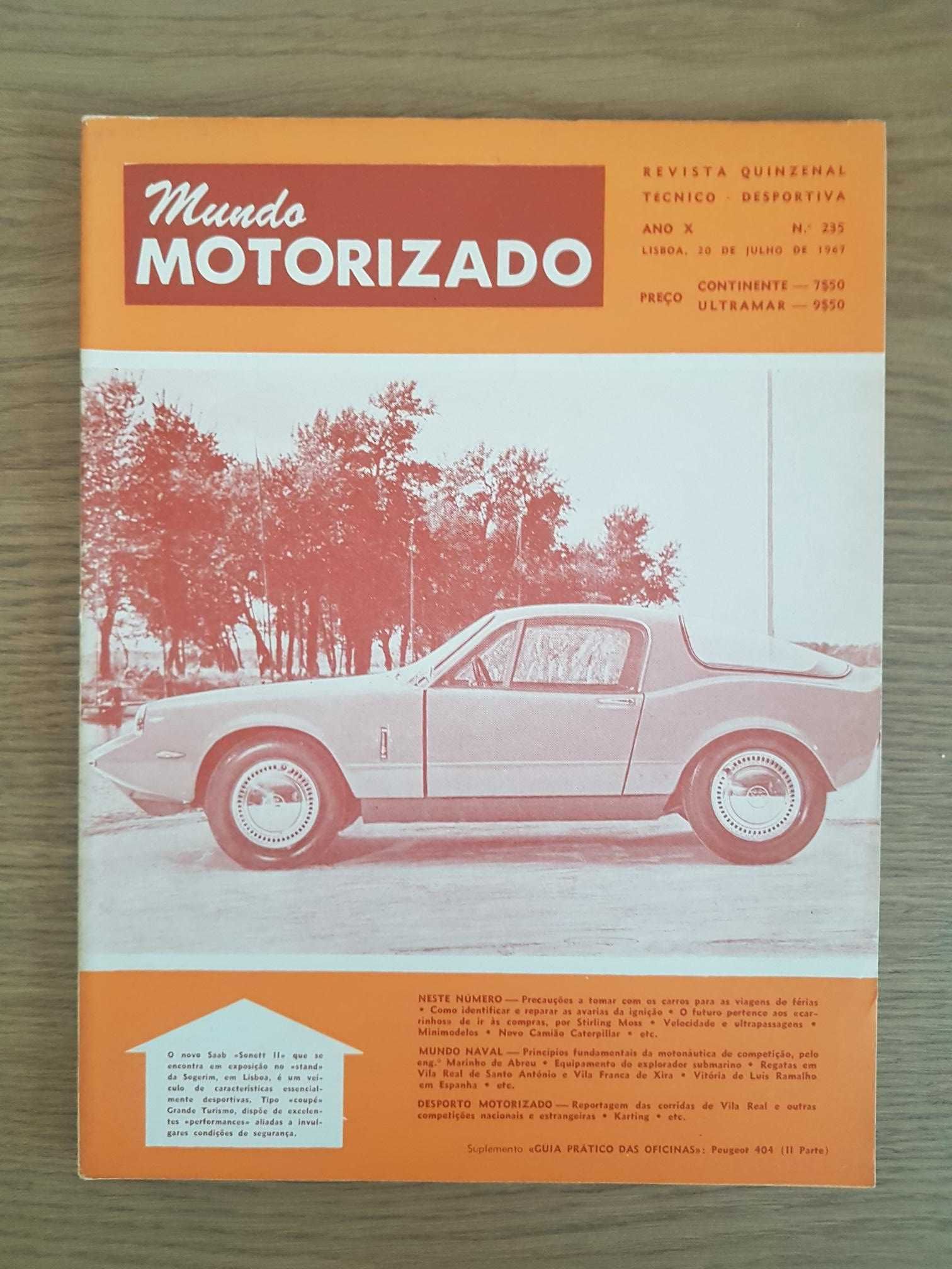 Revista Mundo Motorizado Nº235 (Ano:1967)