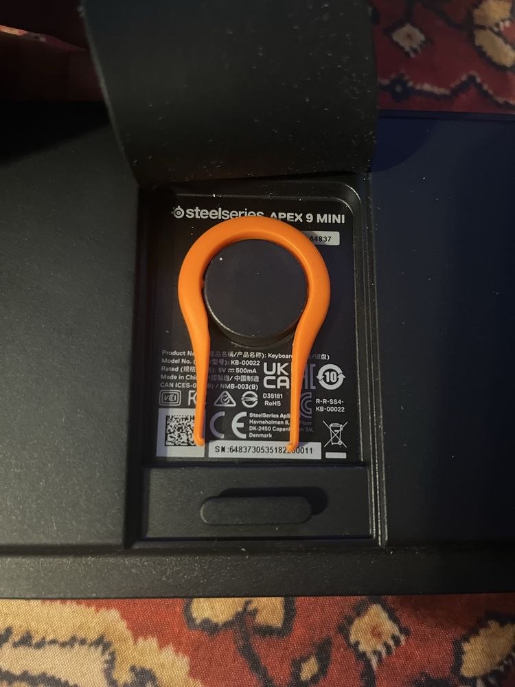 Klawiatura apex 9 mini czarna