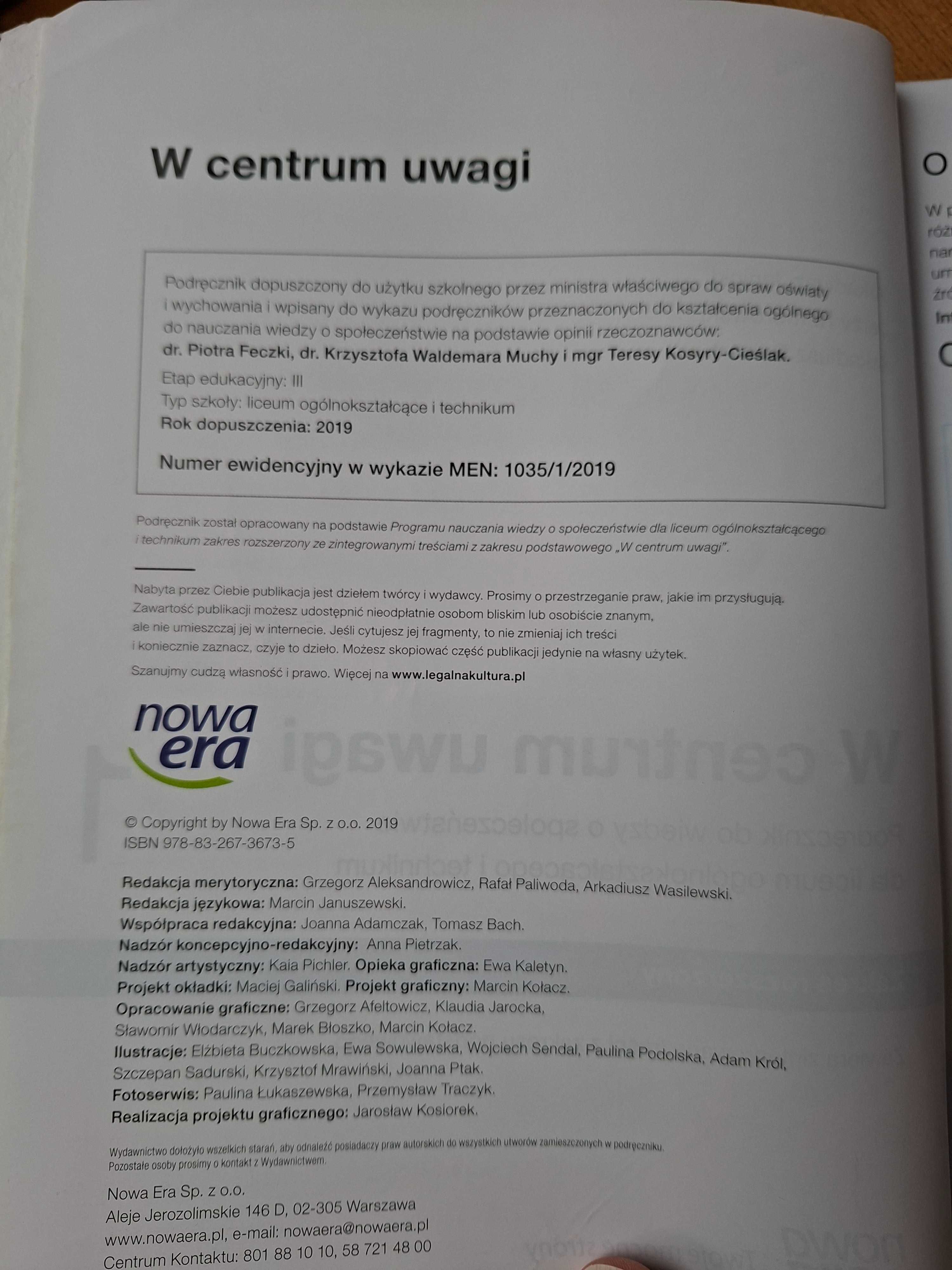 W centrum uwagi 1 zak rozsz. Nowa Era
