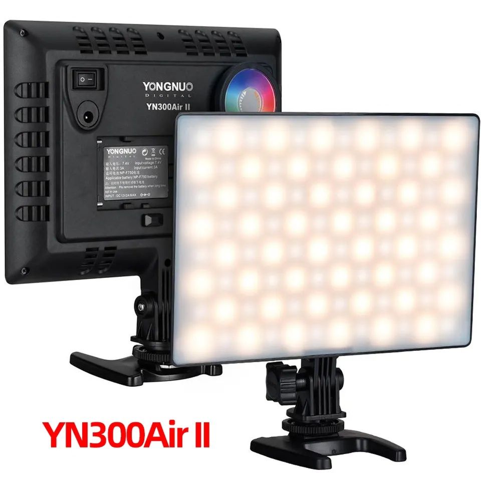 Painel de iluminação led Yongnuo Yn300 air ii RGB SELADO