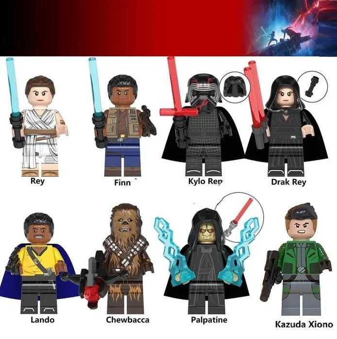 Coleção de bonecos minifiguras Star Wars nº82 (compatíveis Lego)