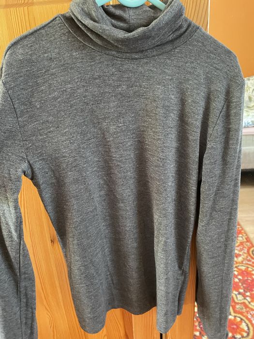 Cienki szary golf, XS-S