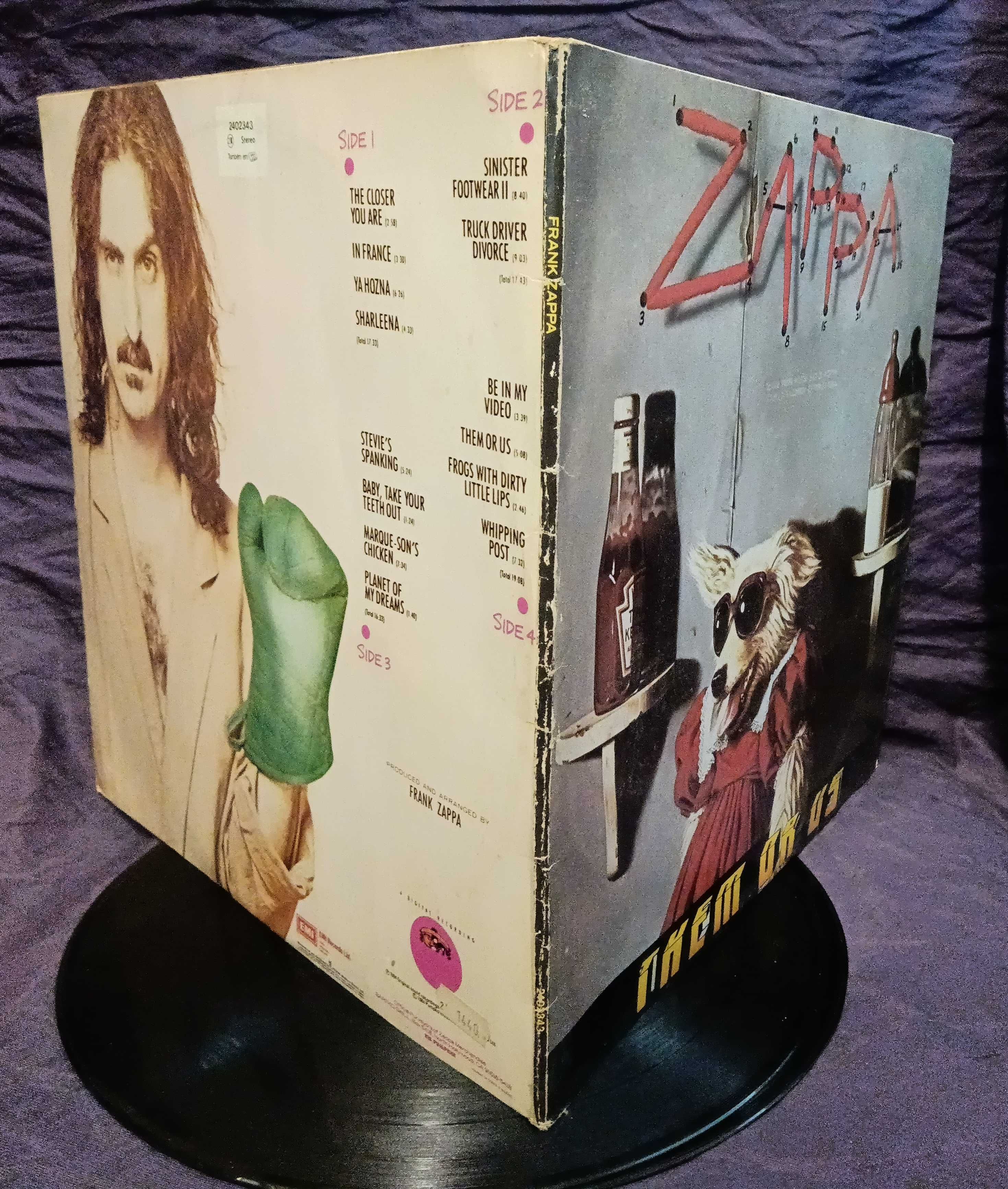 Gillan e Zappa 2 LPs duplos em vinil