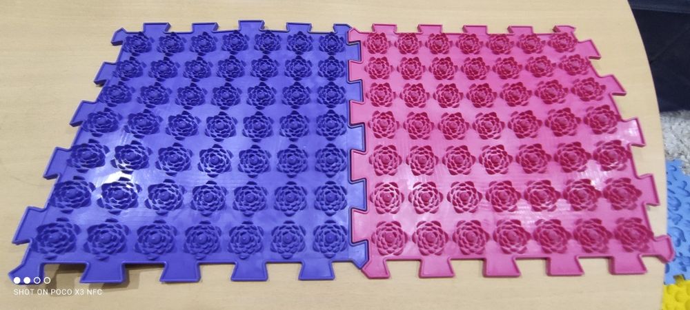 Беспл. доставка. . Массажный ортопедический коврик Ортек.  9 видов