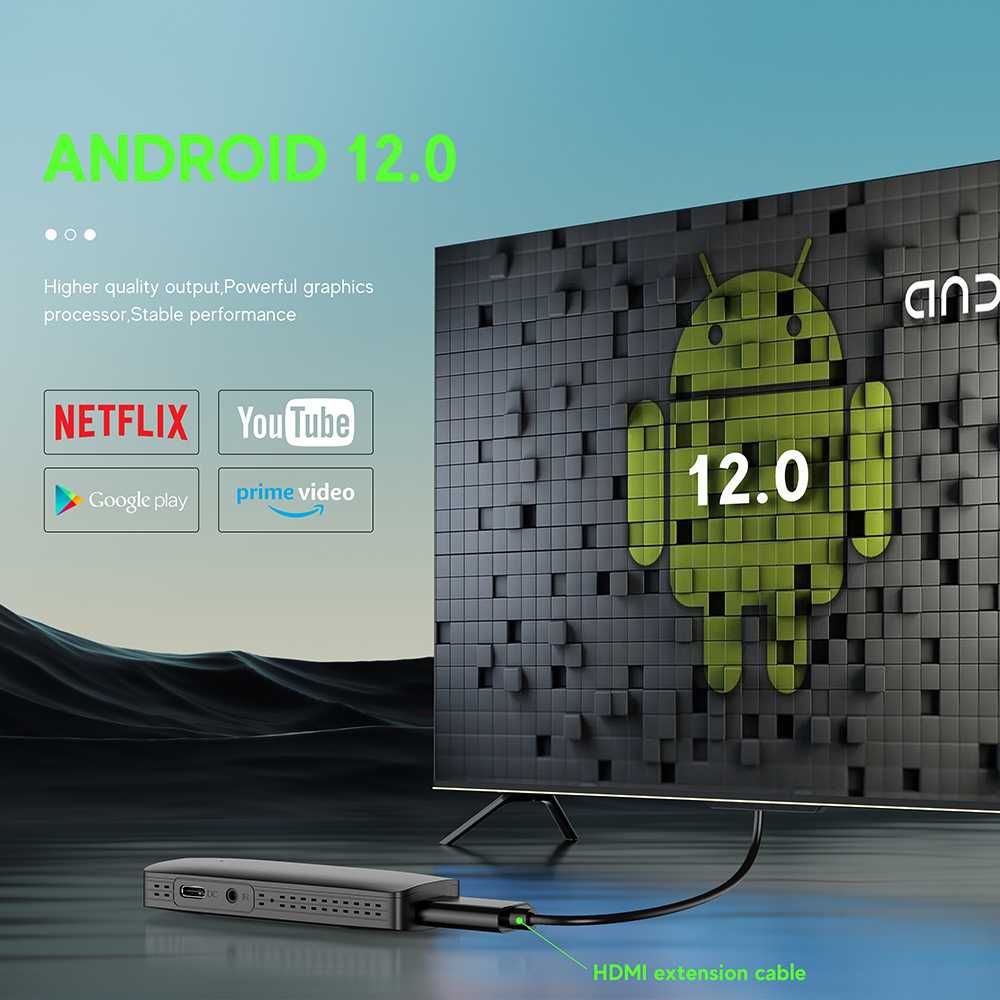 Tv Stick Android 4k Allwinner H618 - Entrega em 24/48H