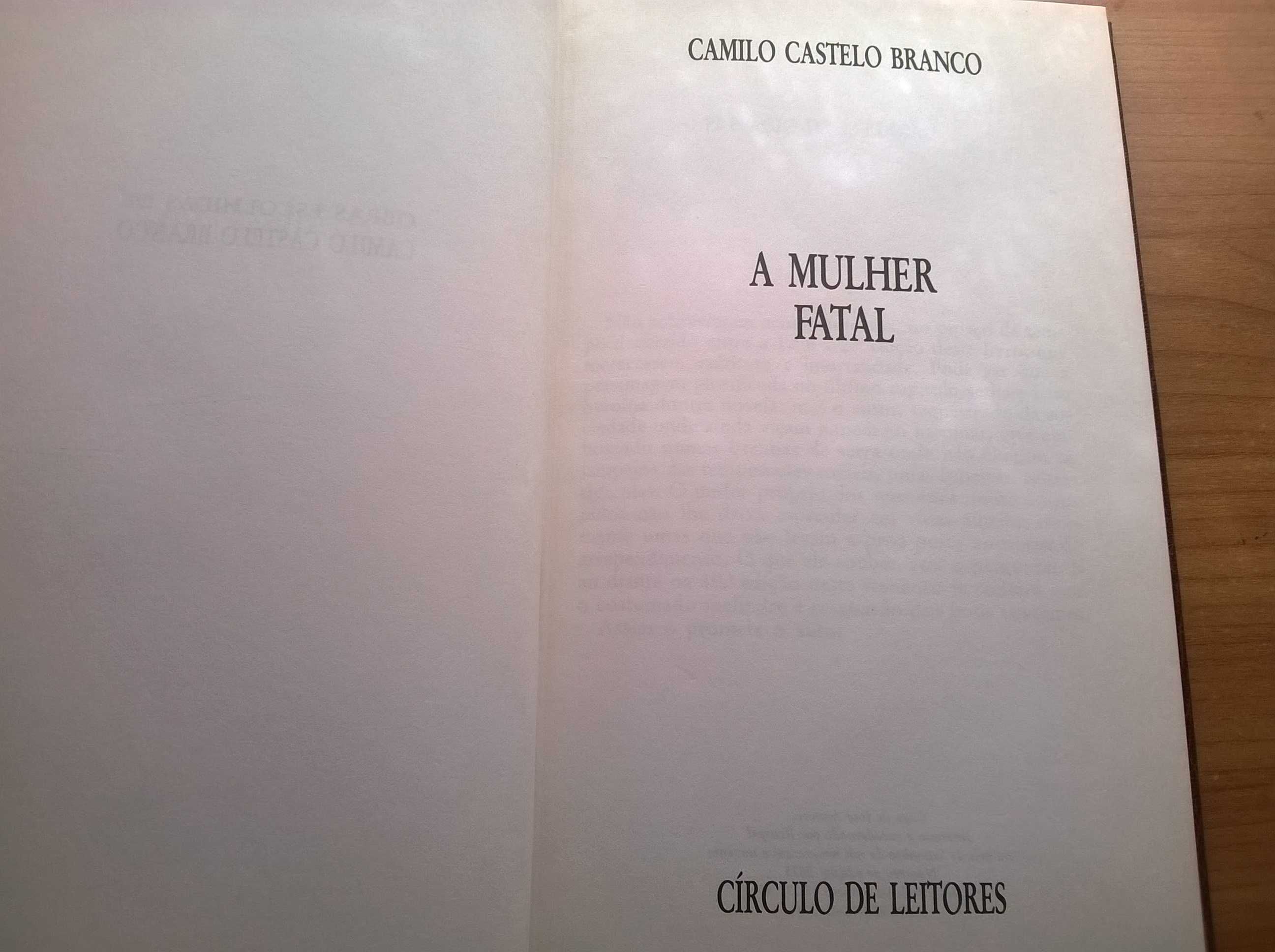 A Mulher Fatal - Camilo Castelo Branco