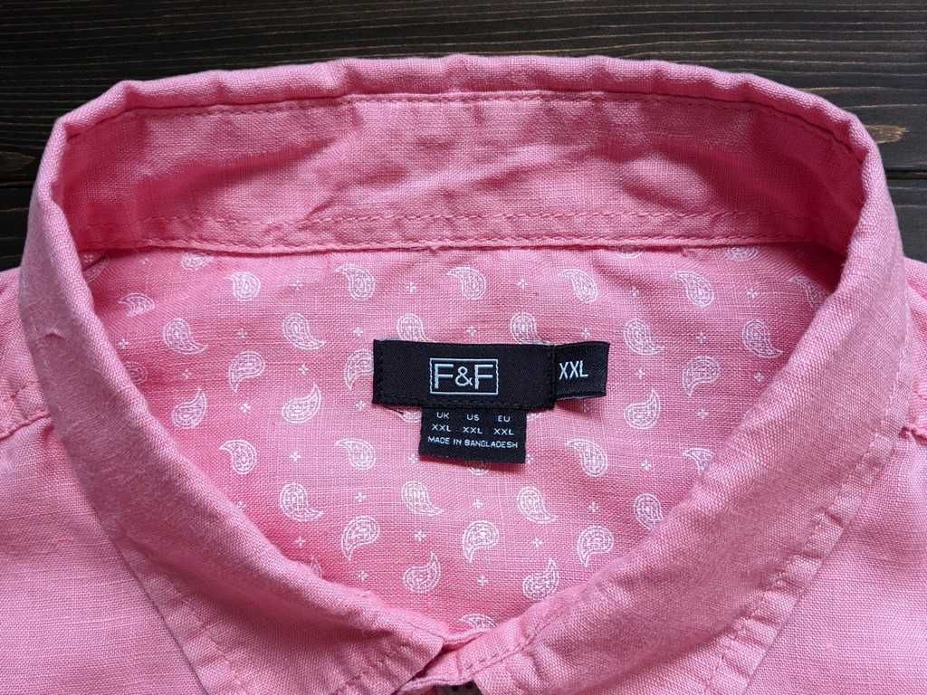 Рубашка F&F® оригинал -XXL- лён