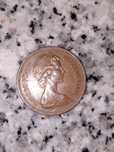 one new penny 1971