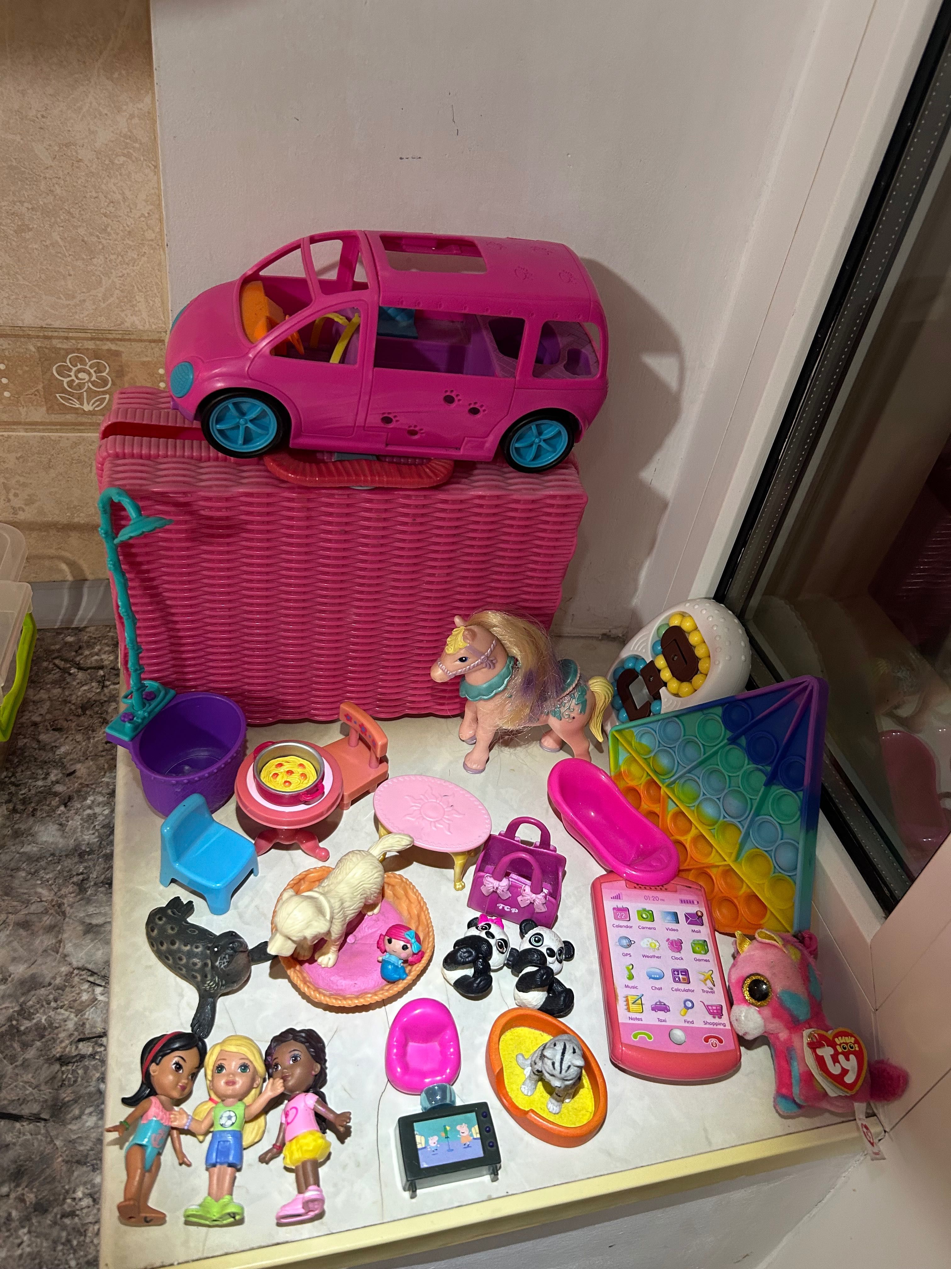 Лот іграшок для дівчинки Mattel, hasbro