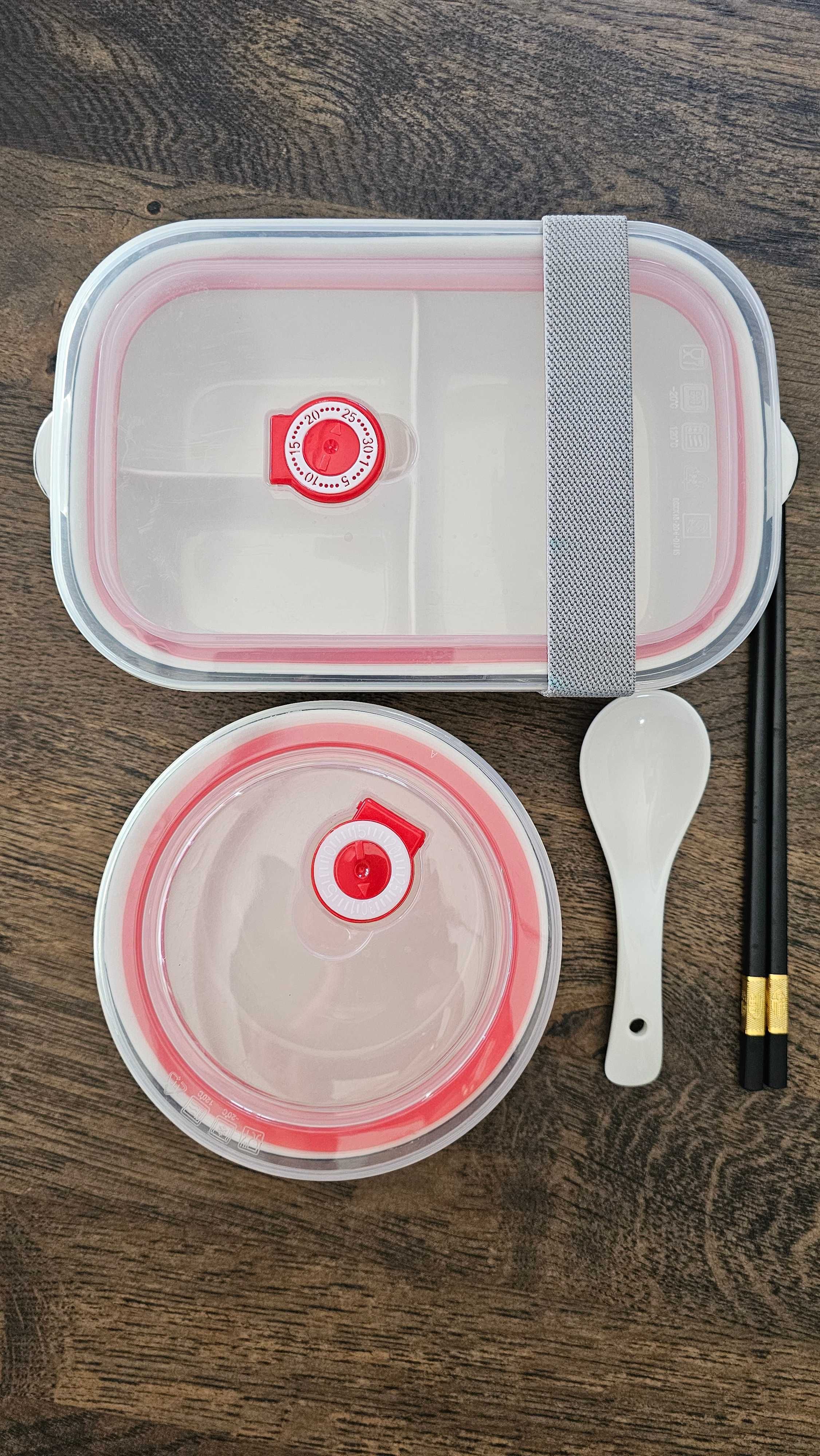 Zestaw pojemników na lunch ceramika Nordic style