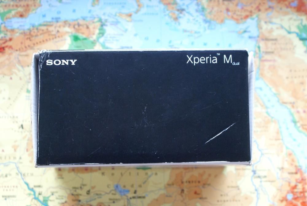 Oryginalne pudełko Sony Xperia M Dual C2005; Okazja; Najtaniej