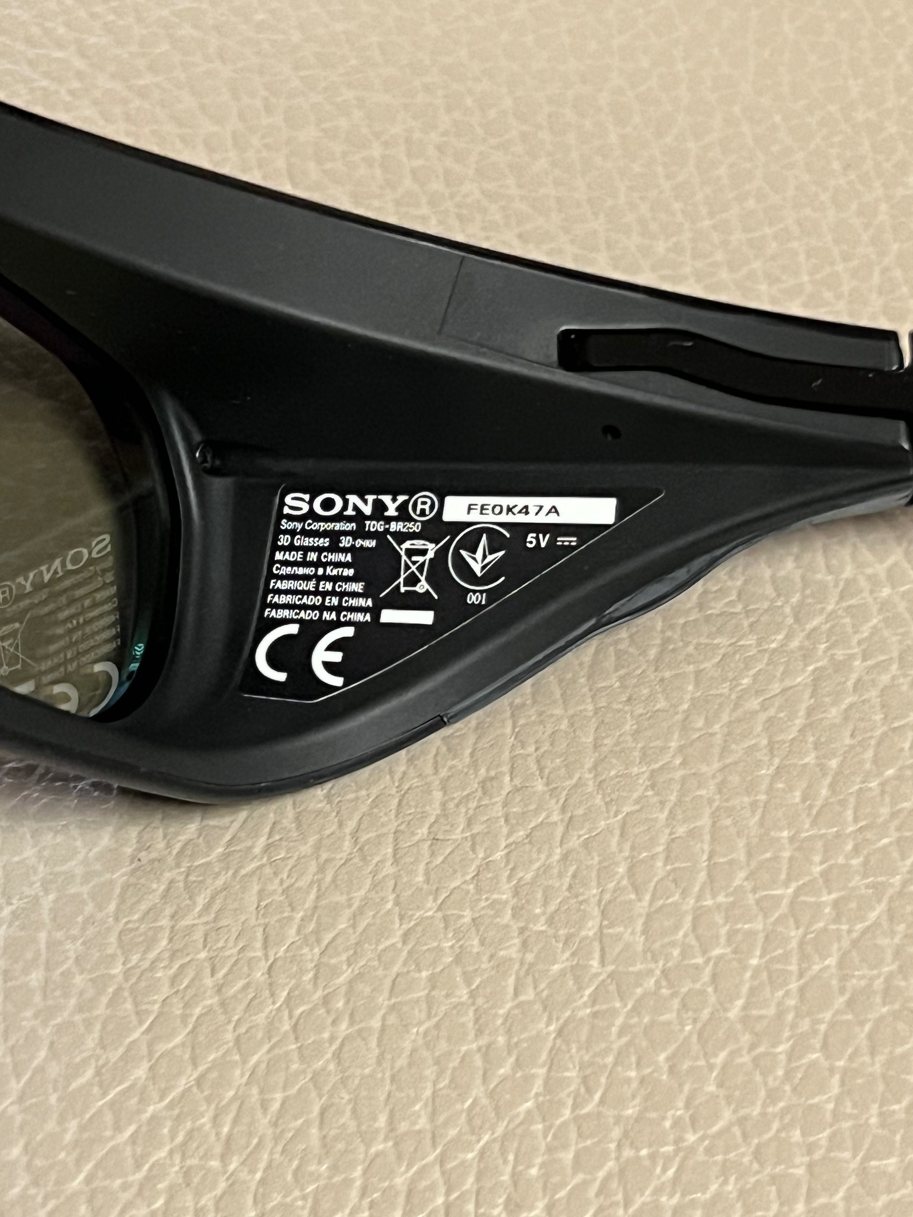 Okulary 3D Sony TDG-BR250