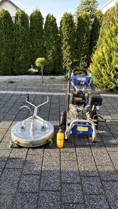 Myjka cisnieniowa spalinowa wynajem talerz pianownica kostka elewacja