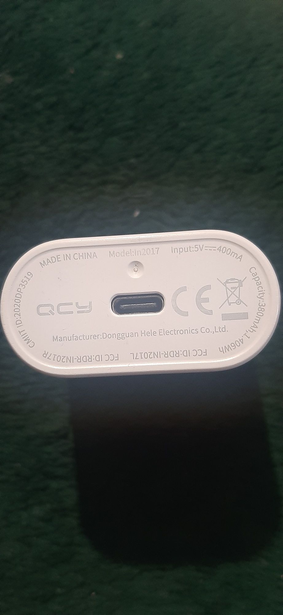 Бездротові навушники QCY T7 TWS white